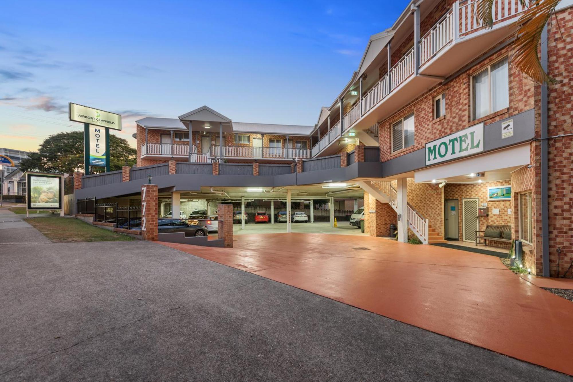 Airport Clayfield Motel Brisbane Eksteriør bilde